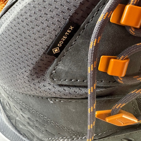 Hoka Kaha 2 GTX Gore Tex Hiking Boots Men\'s‎ Size 15D Waterproof Orange Gray EUC main image 8